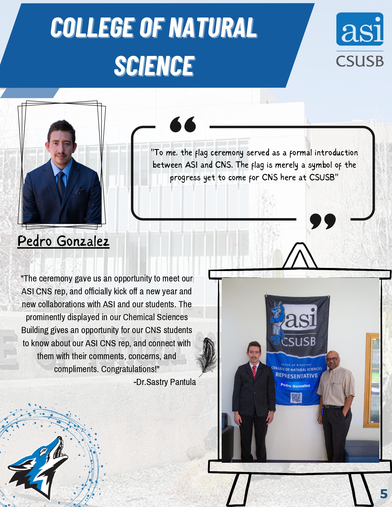 CNS newsletter quote