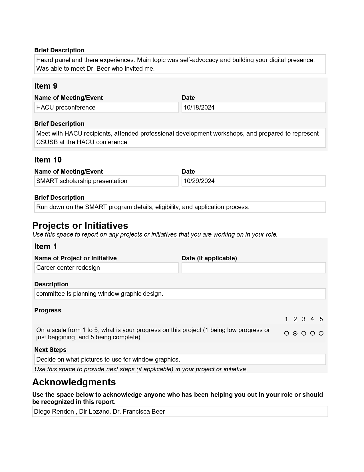 October Board report page 3