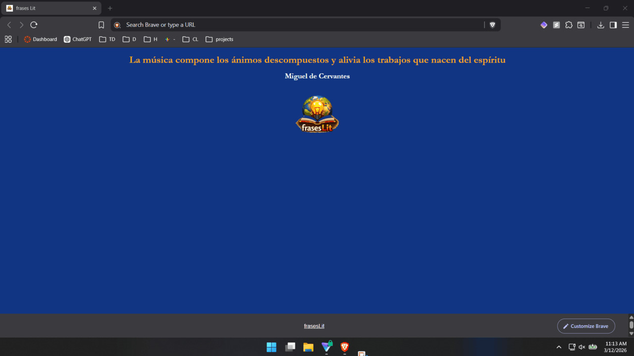 FrasesLit Screenshot